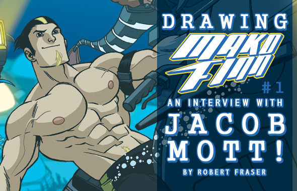 Drawing MAKO FINN 1 An Interview With JACOB MOTT Class Comics