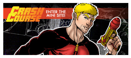 Crash Course Erotic Gay Comic Minisite!