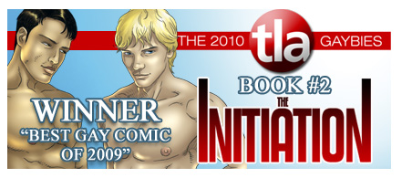 The Initiation Erotic Gay Comic Minisite!