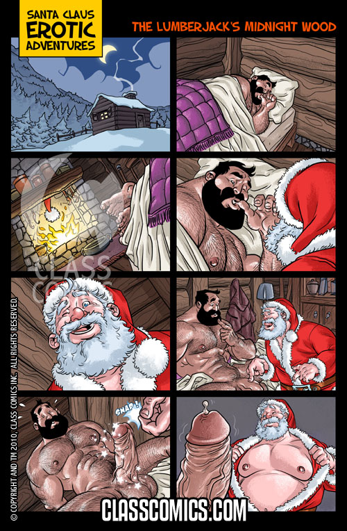 Cartoon Santa Porn - Christmas Santa Claus Gay Porn | Gay Fetish XXX