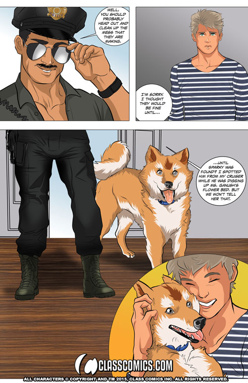 Hot Blues #1 : A Naked Knight Story - PDF